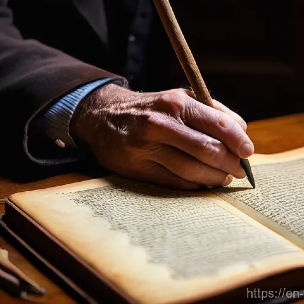 마술 도구와 소품 리뷰 - **"The Magician's Legacy"**: A close-up, intimate shot focusing on the weathered hands of an experie...